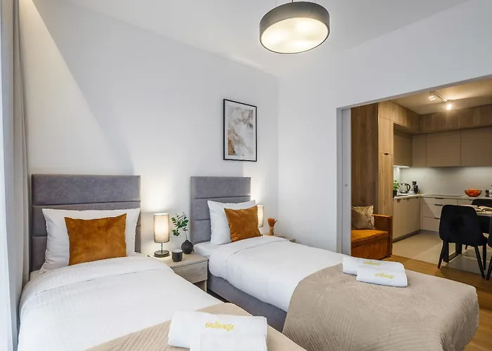 Apartment Emihouse Riverside Business - Free Parking, Center Rzeszow