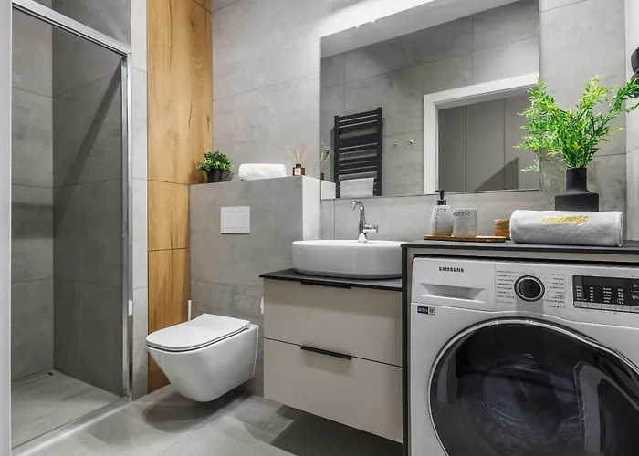 Emihouse Riverside Business - Free Parking, Center Apartment Rzeszow